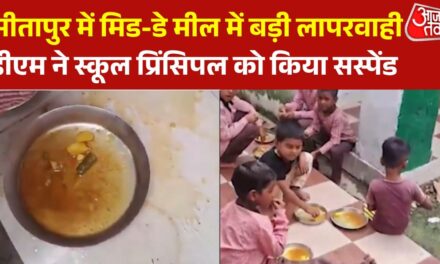 बच्चों की थाली में पानी जैसी सब्जी, जली रोटियां… मिड-डे मील का Video वायरल