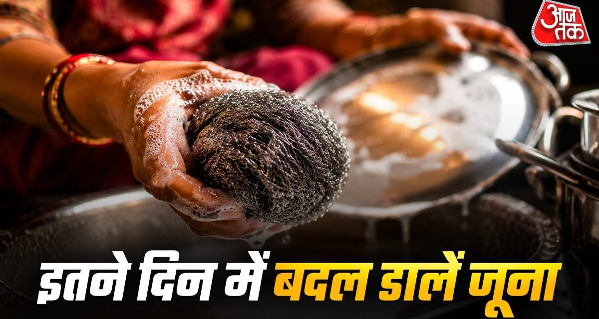 टॉयलेट सीट से ज्यादा गंदा होता है किचन का जूना! इतने दिन में बदल दें