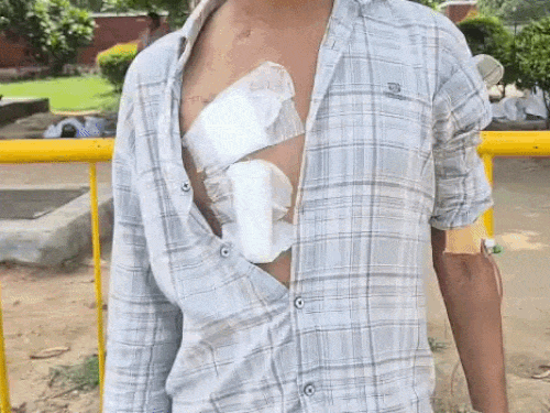 चंडीगढ़-बेटे दोनों बीमार; 1 बीघा जमीन भी बिकी