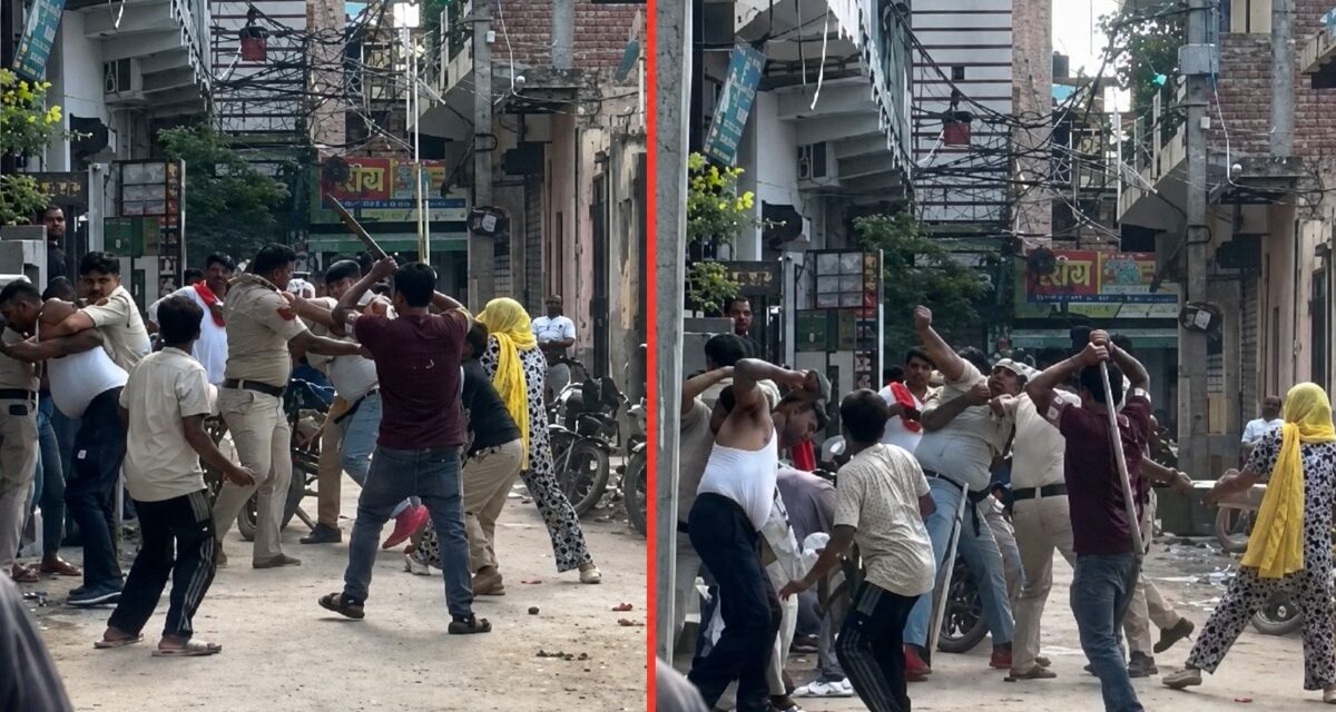 आंखों में डाला मिर्च पाउडर, लाठी-डंडों से की पिटाई… दिल्ली में पुलिसकर्मियों पर जानलेवा हमला, VIDEO