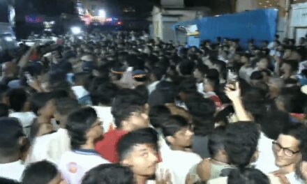 मुंबई में गणेश प्रतिमा पर अंडा फेंकने का आरोप:दो पक्षों में झड़प, पुलिस बोली
