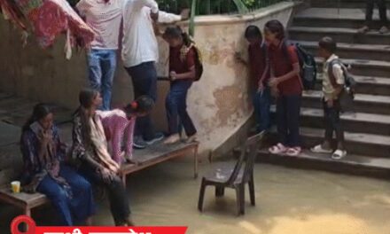 एमपी में 27 अगस्त तक भारी बारिश के आसार:हरियाणा के गुरुग्राम में वर्क फ्रॉम होम, मथुरा में सड़कें और रिहायशी इलाके डूबे