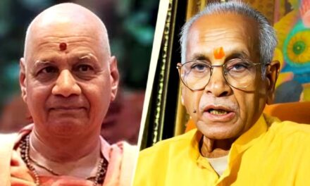 चंपत राय से मिले गोविंद देवगिरी महाराज, अनिल मिश्रा भी रहे मौजूद