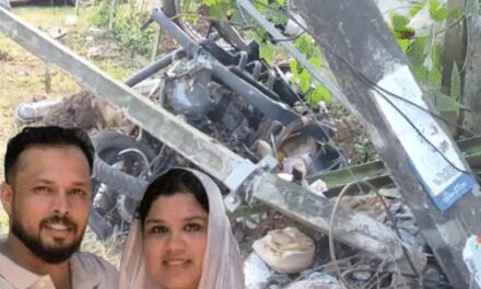 केरलम में एक ही परिवार के 3 लोगों की मौत:सड़क किनारे फोन पर बात करने रुका था परिवार, तभी कार ने कुचला