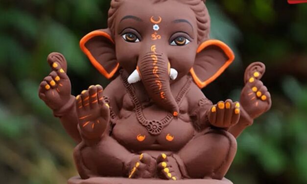 दैनिक भास्कर का ‘मिट्टी के गणेश’ अभियान:देश की मिट्टी से ही बने हों मंगलमूर्ति, घर में ही विसर्जन करें