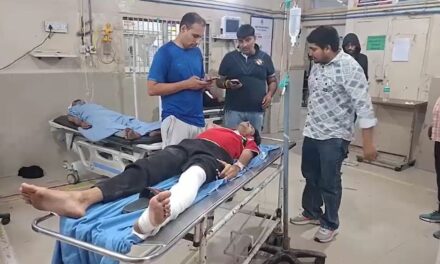 टोल मैनेजर मर्डर का आरोपी STF को देखते ही फ्लाईओवर से कूद गया