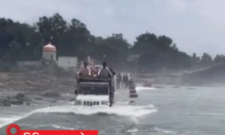 यूपी के उन्नाव में सड़कों पर नाव चल रहीं:बंगाल की खाड़ी में चक्रवाती सिस्टम बन रहा, एमपी-बिहार समेत 8 राज्यों में बारिश का अलर्ट