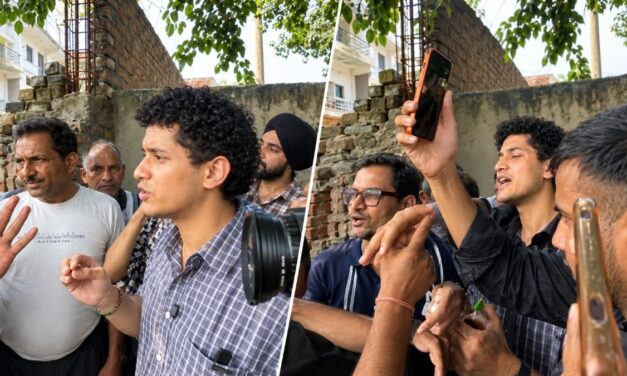स्कूल का मुआयना करने ग्रेटर नोएडा पहुंचे थे सौरव दास, ग्रामीणों ने किया विरोध