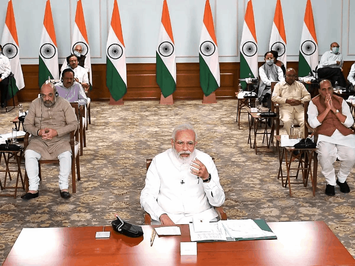 PM मोदी कैबिनेट मिनिस्टर्स की क्लास ले रहे:आज प्रजेंटेशन, कल रिव्यू, फिर रिपोर्ट कार्ड बनेगा