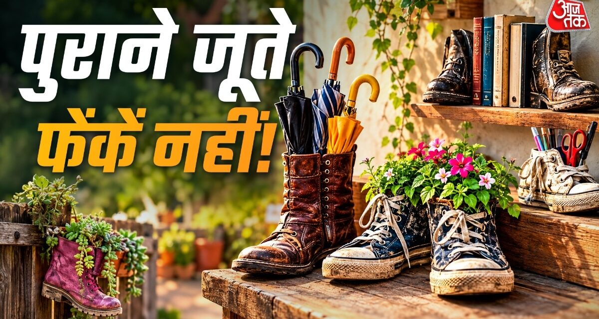 सफाई में निकले पुराने जूते? फेंकने से पहले जानेें 5 कमाल के इस्तेमाल