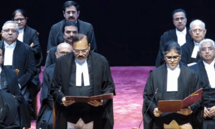 सुप्रीम कोर्ट में 3 नए जजों ने शपथ ली:चीफ जस्टिस सूर्यकांत ने पद की शपथ दिलाई; संख्या बढ़कर 37 हुई