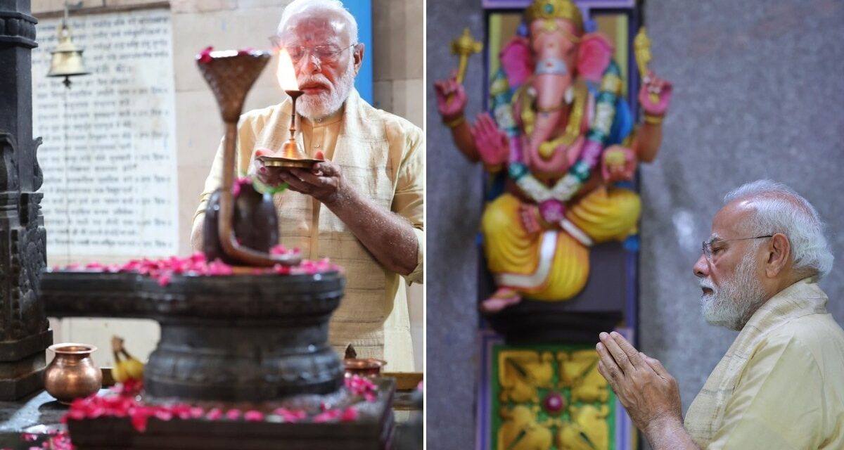 जनसेवा के 25 साल… विनायक मंदिर में PM ने की पूजा, जापानी PM ने दी बधाई