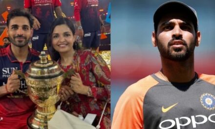 भुवनेश्वर कुमार की वापसी पर पत्नी हुईं इमोशनल! दिया ये रिएक्शन
