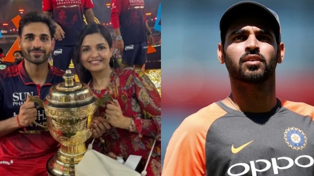 भुवनेश्वर कुमार की वापसी पर पत्नी हुईं इमोशनल! दिया ये रिएक्शन