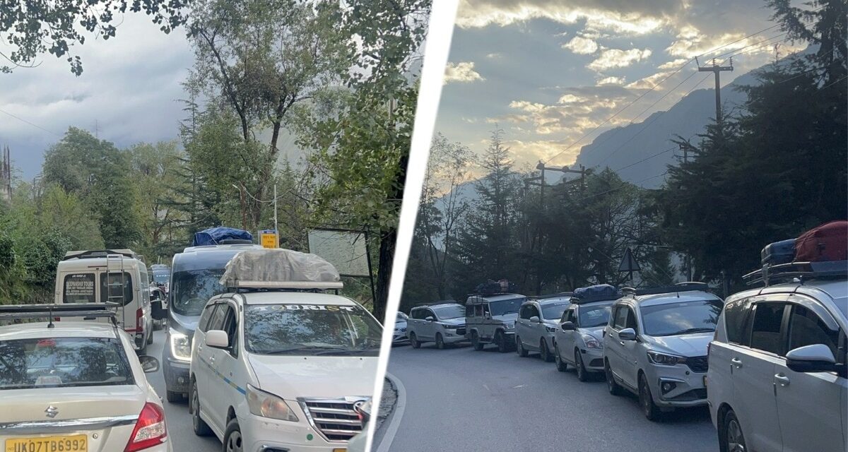 बद्रीनाथ यात्रा के बीच जोशीमठ में फंसे हजारों यात्री, 8 KM लंबे जाम ने रोकी रफ्तार