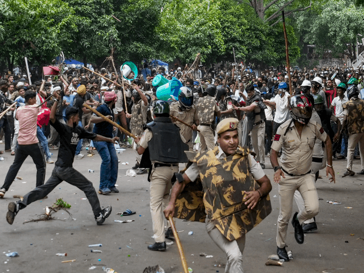 CJP के जंतर-मंतर प्रदर्शन में हिंसा की जांच दोबारा होगी:क्राइम ब्रांच ने नई FIR दर्ज की; सुप्रीम कोर्ट के निर्देश 17 FIR रद्द हुई थीं