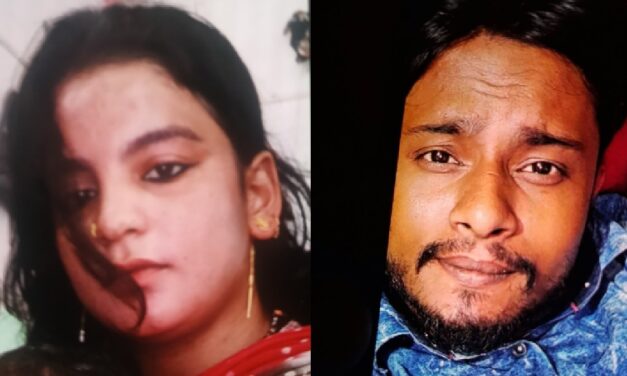 तीन मासूम बेटों के सामने चाकू से काट दिया पत्नी का गला, आरोपी फरार