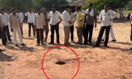 राजस्थान में पिता के सामने बोरवेल में गिरा बेटा:640 फीट की गहराई में अटका, कैमरे में मूवमेंट दिख रहा; रेस्क्यू ऑपरेशन जारी