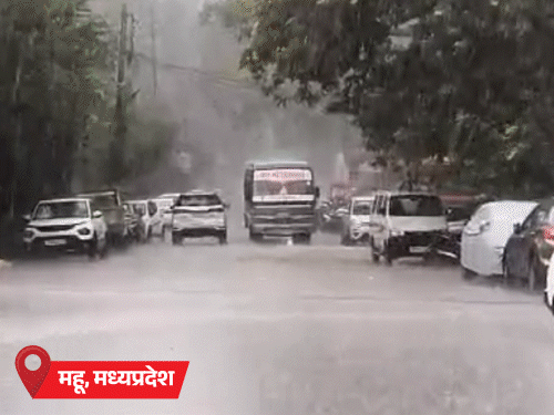 एमपी के 11 जिलों में बारिश, जयपुर में ओले गिरे:तमिलनाडु में भारी बारिश, नैनीताल में टेंपरेचर 12°C से नीचे पहुंचा