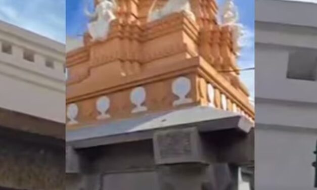 भास्कर अपडेट्स:कर्नाटक के मंदिर की दीवार पर बने क्रॉस और मस्जिद के फोटो, 2 लोगों पर केस दर्ज