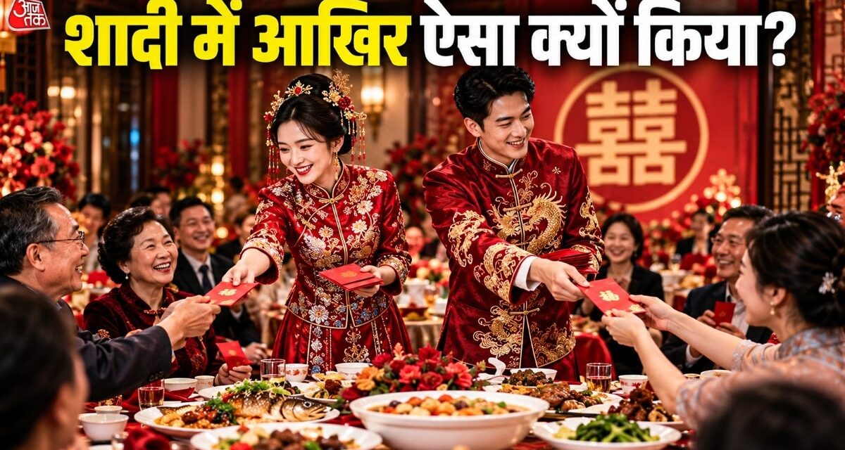 न बैंड-बाजा, न महंगी गाड़ियां… चीन के कपल ने अनोखे अंदाज में की शादी