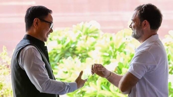रिजिजू ने कांग्रेस पर दागे 5 तीखे सवाल, बोले